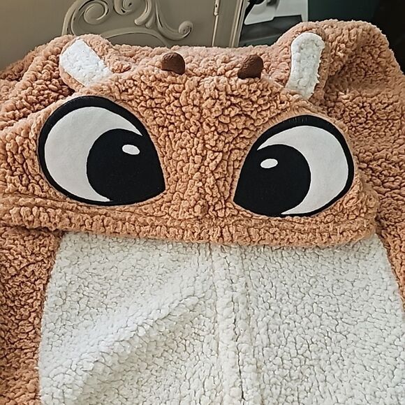 Rudolph the red nosed reindeer soft and cozy onesie/costume - Picture 1 of 7